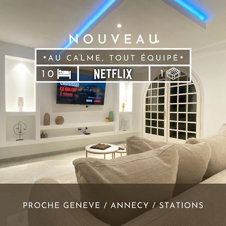 Appartement Spacieux Et Lumineux - 10 Personnes - Entre Lacs Et Montagnes Fillinges Esterno foto