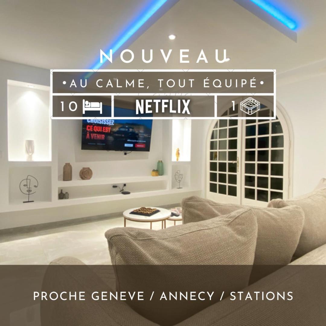 Appartement Spacieux Et Lumineux - 10 Personnes - Entre Lacs Et Montagnes Fillinges Esterno foto