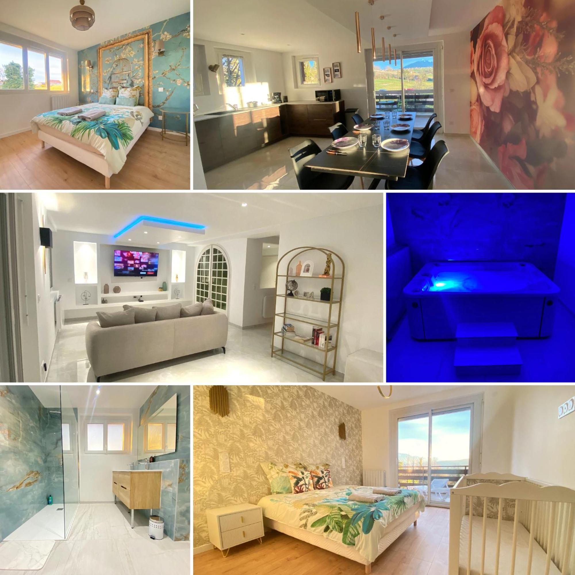 Appartement Spacieux Et Lumineux - 10 Personnes - Entre Lacs Et Montagnes Fillinges Esterno foto